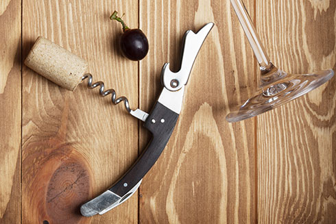 Das Kellnermesser ist in der Gastronomie weit verbreitet