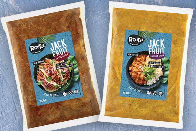 Ready to Heat Rootzz Jackfruit-Produkt