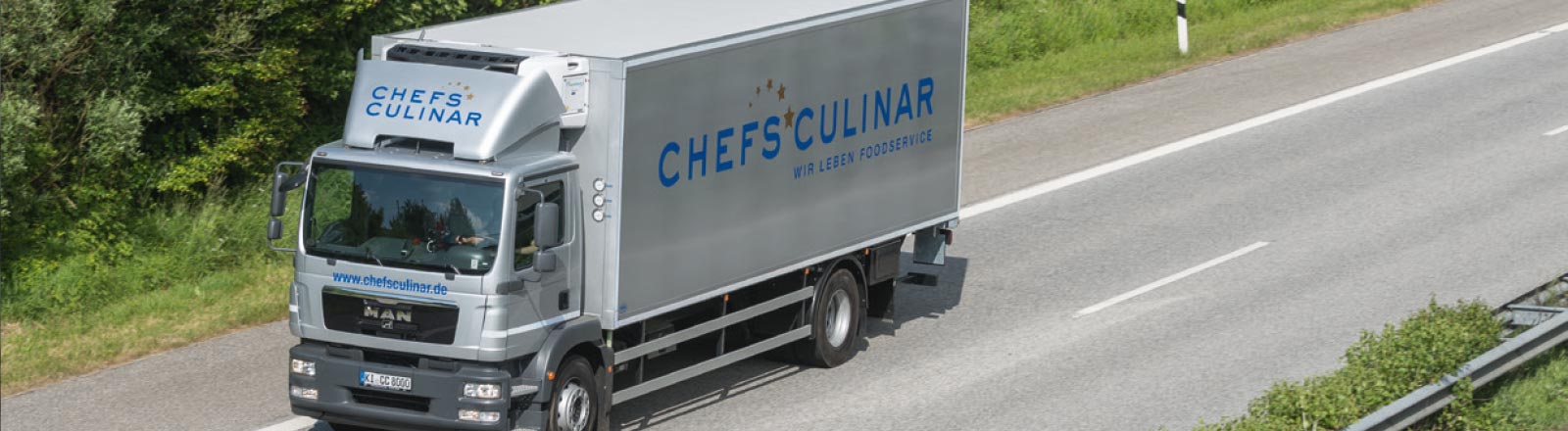 CHEFS CULINAR beliefert mit einer Flotte von LKWs