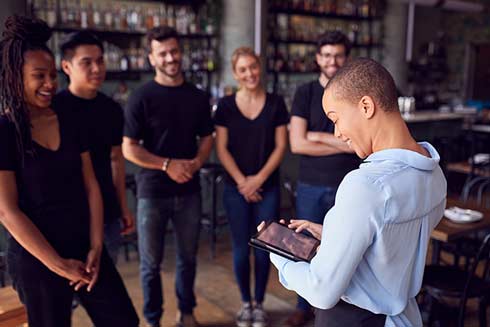 Personalplanung im Restaurant