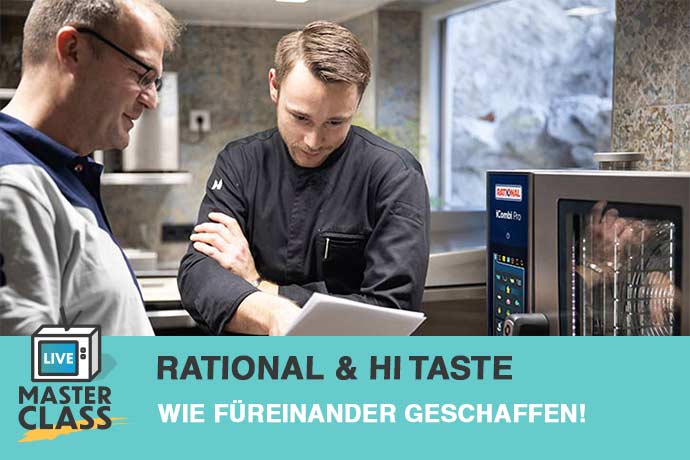 Rational und HI Taste Masterclass